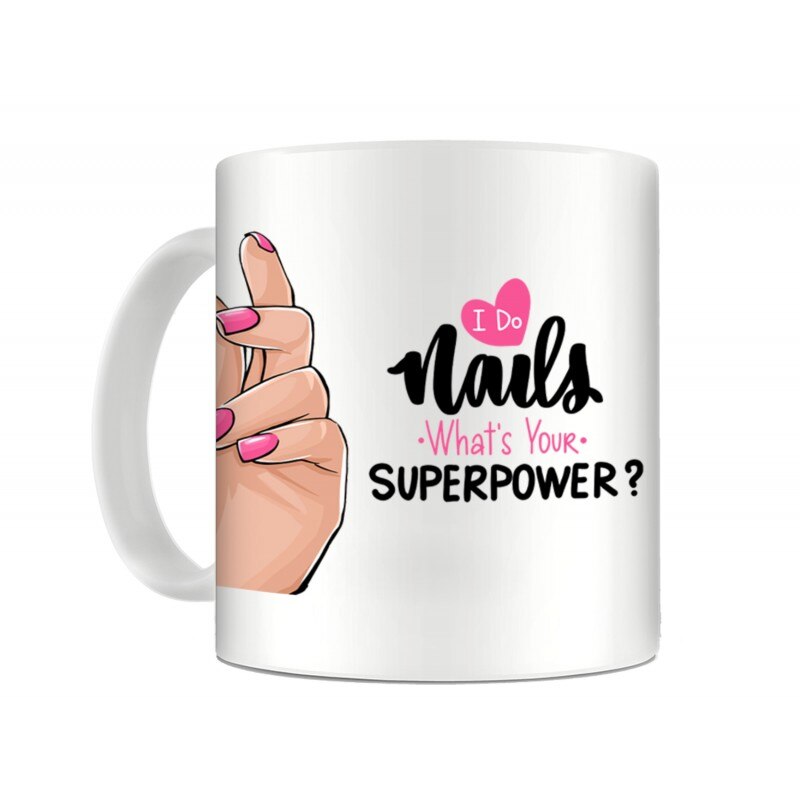 Cana Nail Super Power , 330ml , mug123, Multicolor