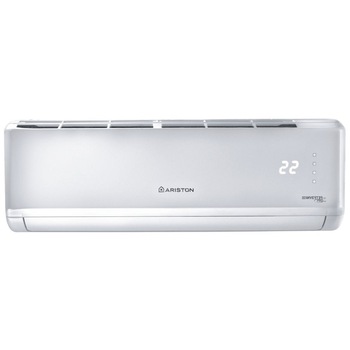 Aparat de aer conditionat Ariston Prios 50, 18000 BTU, Clasa A++, Inverter, Autocuratare, Follow Me, Tehnologie 2D, Senzor pierdere agent frigorific, Alb Aparat de aer conditionat Ariston Prios 50, 18000 BTU, Clasa A++, Inverter, Autocuratare, Follow Me, Tehnologie 2D, Senzor pierdere agent frigorific, Alb