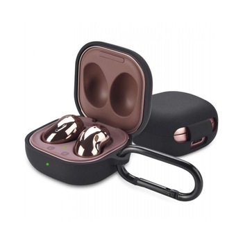 Husa Protectie Upzz Pentru Samsung Galaxy Buds Live / Pro, Negru Husa Protectie Upzz Pentru Samsung Galaxy Buds Live / Pro, Negru