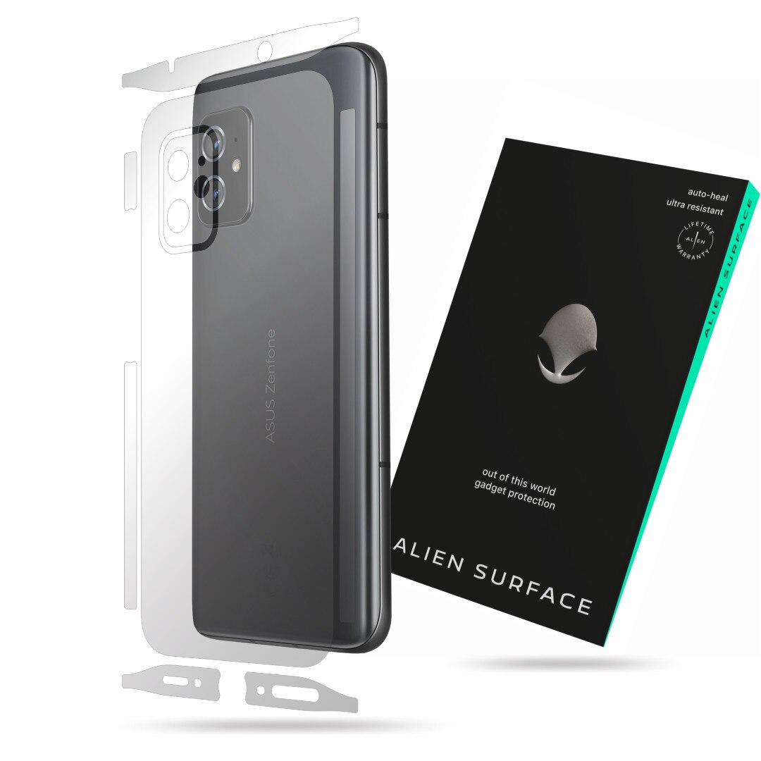 Folie Alien Surface, Asus Zenfone 8, protectie spate, laterale