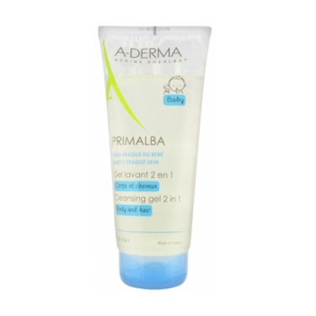 Gel de dus pentru corp si par pentru copii A-Derma Primalba Baby, 200ml Gel de dus pentru corp si par pentru copii A-Derma Primalba Baby, 200ml