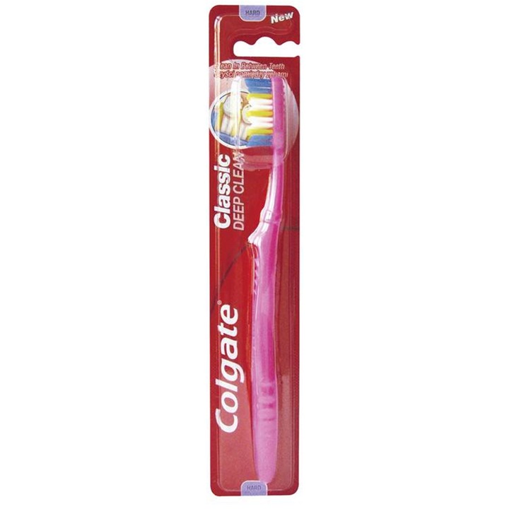 Periuta dinti Colgate Classic DeepCleanHard, Roz