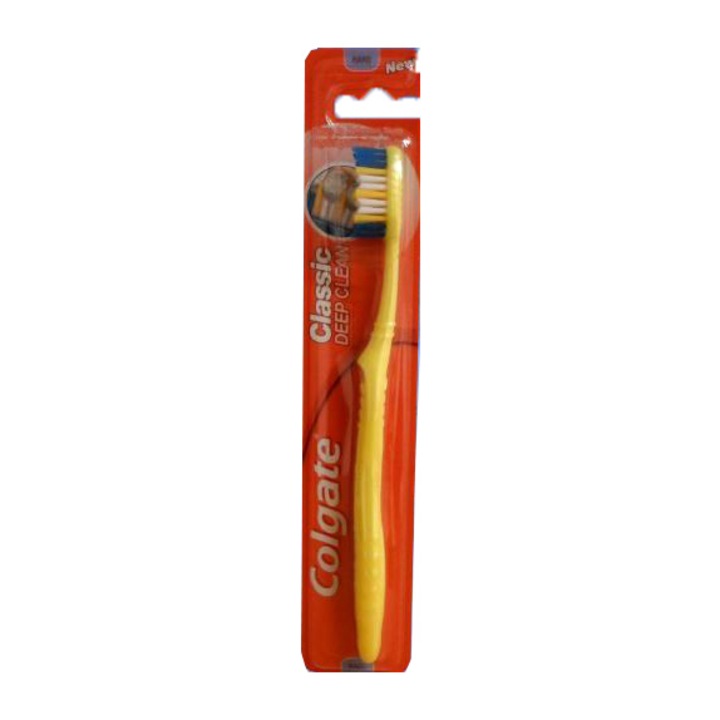 Periuta dinti Colgate Classic DeepCleanHard, Galben