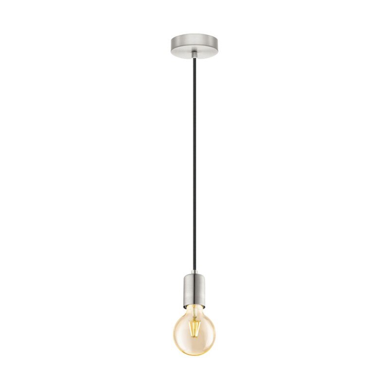 Pendul vintage EGLO YORTH, E27, 1 x 60W Ø100 mm, Gri