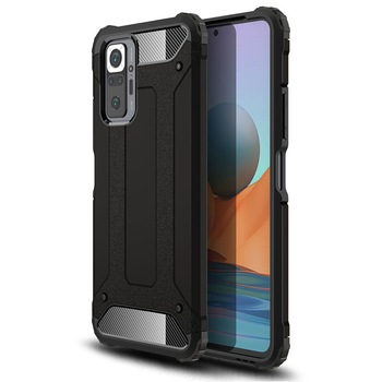 Husa pentru Xiaomi Redmi Note 10 armor black Husa pentru Xiaomi Redmi Note 10 armor black