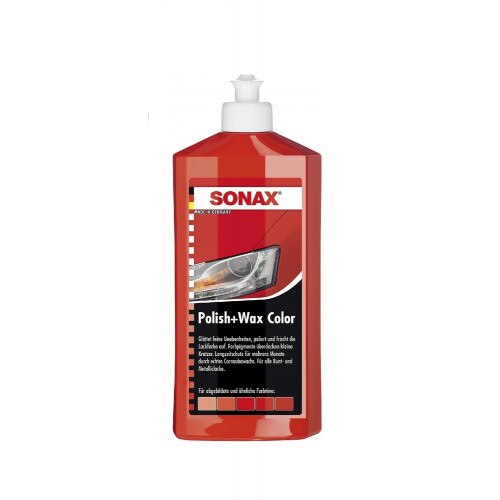 Polish & ceara Carnauba Nanopro Sonax rosu 500ml