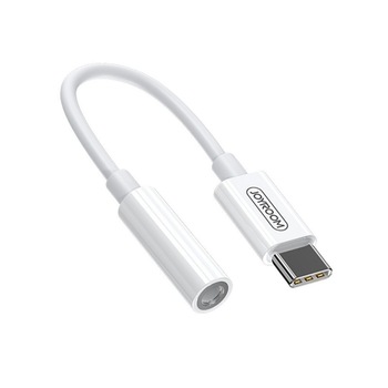 Adaptor Audio Joyroom Usb Type-c La Jack 3.5mm, Alb Sh-c1 Adaptor Audio Joyroom Usb Type-c La Jack 3.5mm, Alb Sh-c1