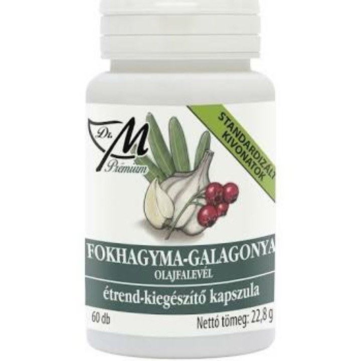 Dr.m fokhagyma-galagonya-olajfalevél kapszula 60 db