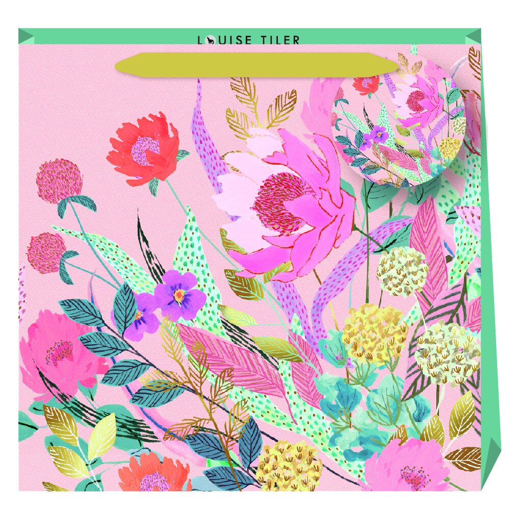 Punga cadou - Louise Tiler: Party Floral, Cu model