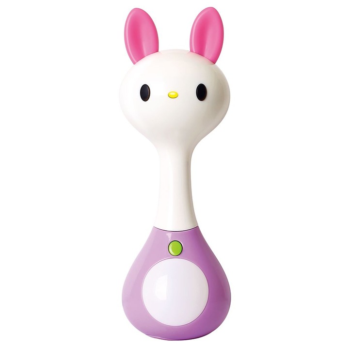 Бебешка дръбкалка HOLA, музикална, зайче