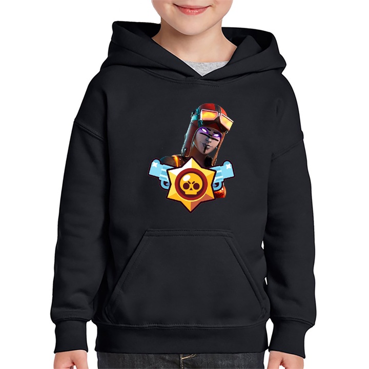 Hanorac copii Blaze Epic Fortnite Brawl Stars, Negru