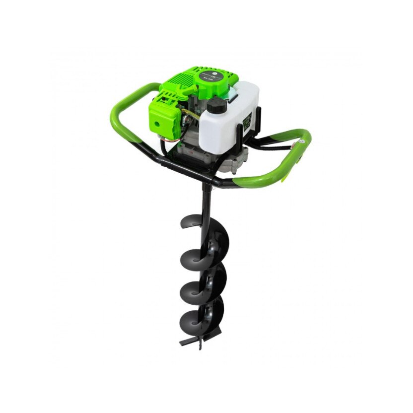 Motoburghiu pe benzina Profesional Campion Green, 6 CP, Verde, 52 cc, Fara burghiu