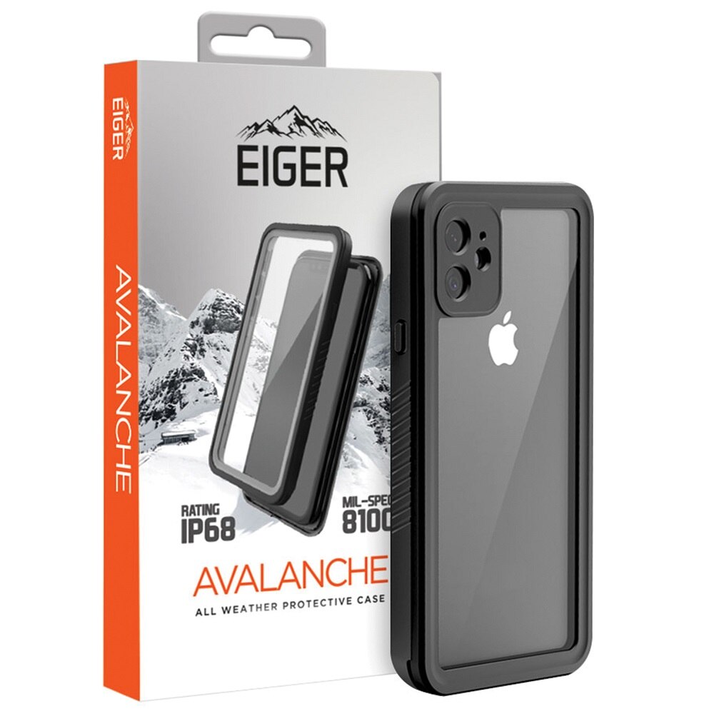 Husa Eiger Avalanche iPhone 11, Black