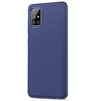 Husa Lenuo Leshen Series compatibil pentru Samsung Galaxy A51, Dark Blue Husa Lenuo Leshen Series compatibil pentru Samsung Galaxy A51, Dark Blue