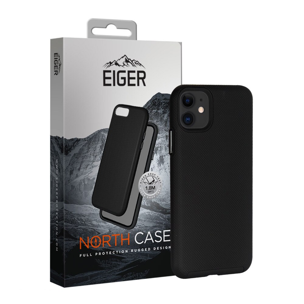 Carcasa Eiger North Case compatibila cu iPhone 12 Mini, Black