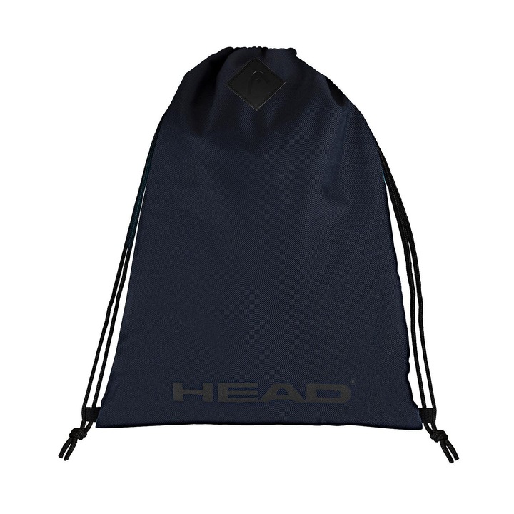 Rucsac tip sac, poliester, Head, pentru sport, Bleumarin