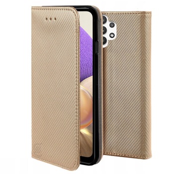 Husa Flip pentru Samsung A32 LTE (4G) - tip carte, magnet interior, stand si buzunar card, AURIE - Gekko Smart® Husa Flip pentru Samsung A32 LTE (4G) - tip carte, magnet interior, stand si buzunar card, AURIE - Gekko Smart®