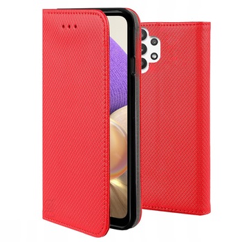 Husa Flip pentru Samsung A32 LTE (4G) - tip carte, magnet interior, stand si buzunar card, ROSIE - Gekko Smart® Husa Flip pentru Samsung A32 LTE (4G) - tip carte, magnet interior, stand si buzunar card, ROSIE - Gekko Smart®