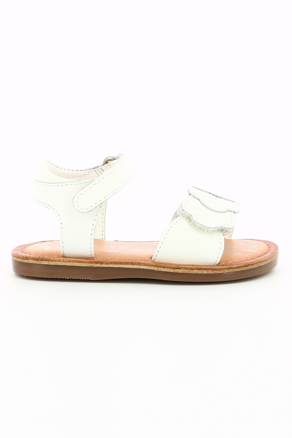 Kickers kids, Sandale de piele cu velcro
