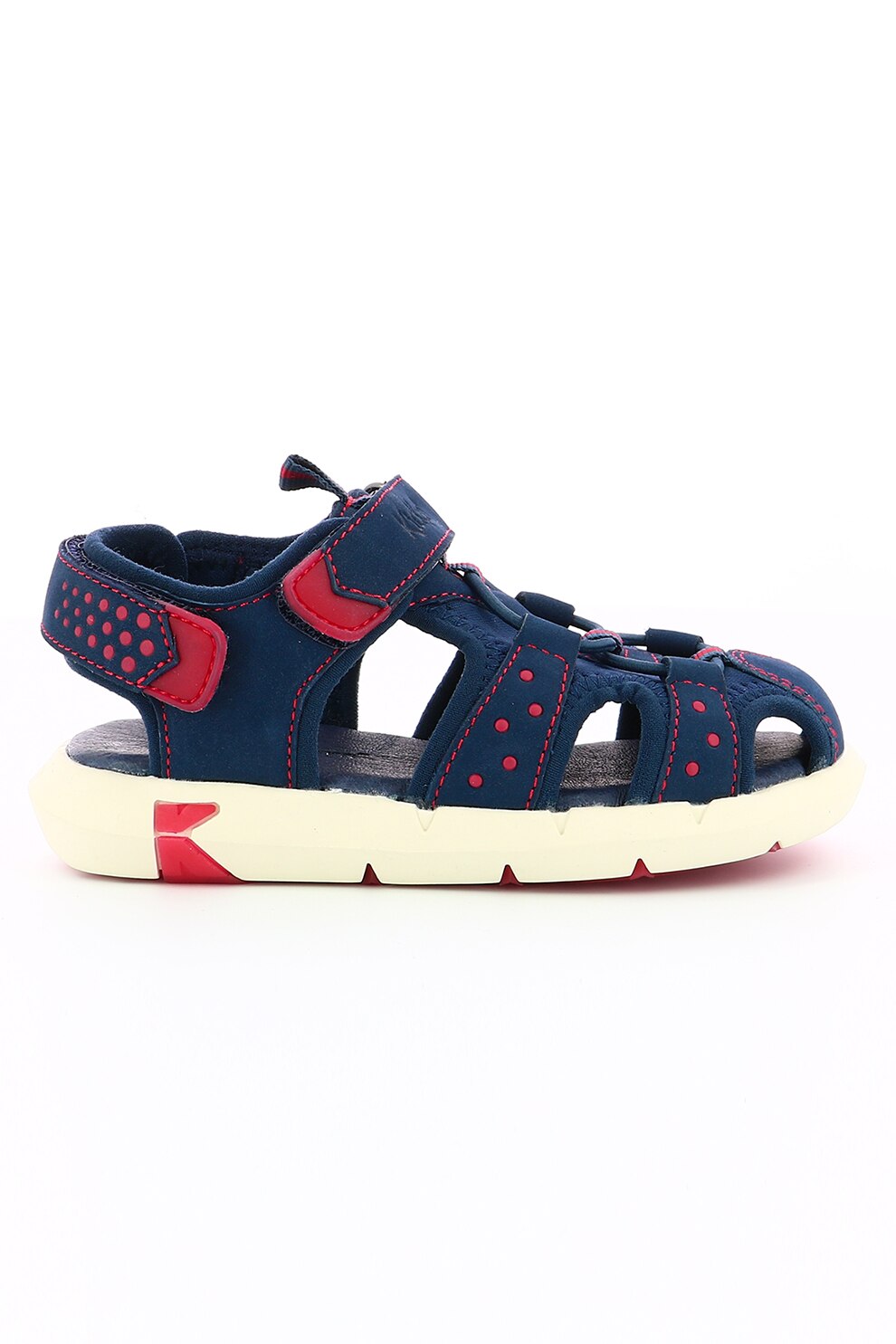 Kickers kids, Sandale fisherman de piele Jumange