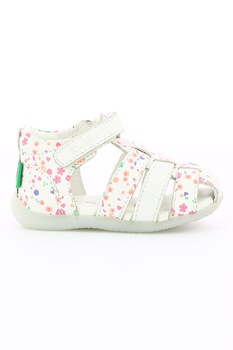 Kickers kids, Sandale fisherman de piele cu imprimeu floral Bigflo Kickers kids, Sandale fisherman de piele cu imprimeu floral Bigflo