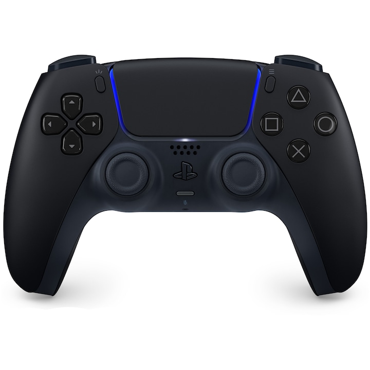 Безжичен контролер PlayStation 5 (PS5) DualSense, Midnight Black