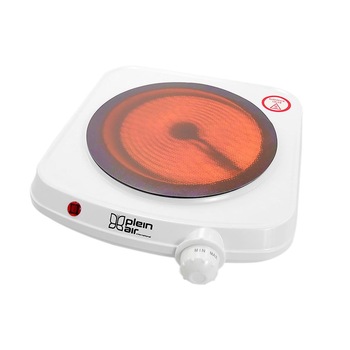 Plita electrica cu infrarosu, 1250 W, o zona, termostat, 192 mm Plita electrica cu infrarosu, 1250 W, o zona, termostat, 192 mm