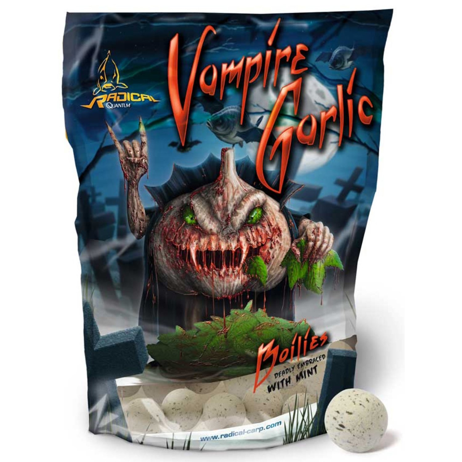 Boilies Vampire Garlic Boilie 20mm 1kg