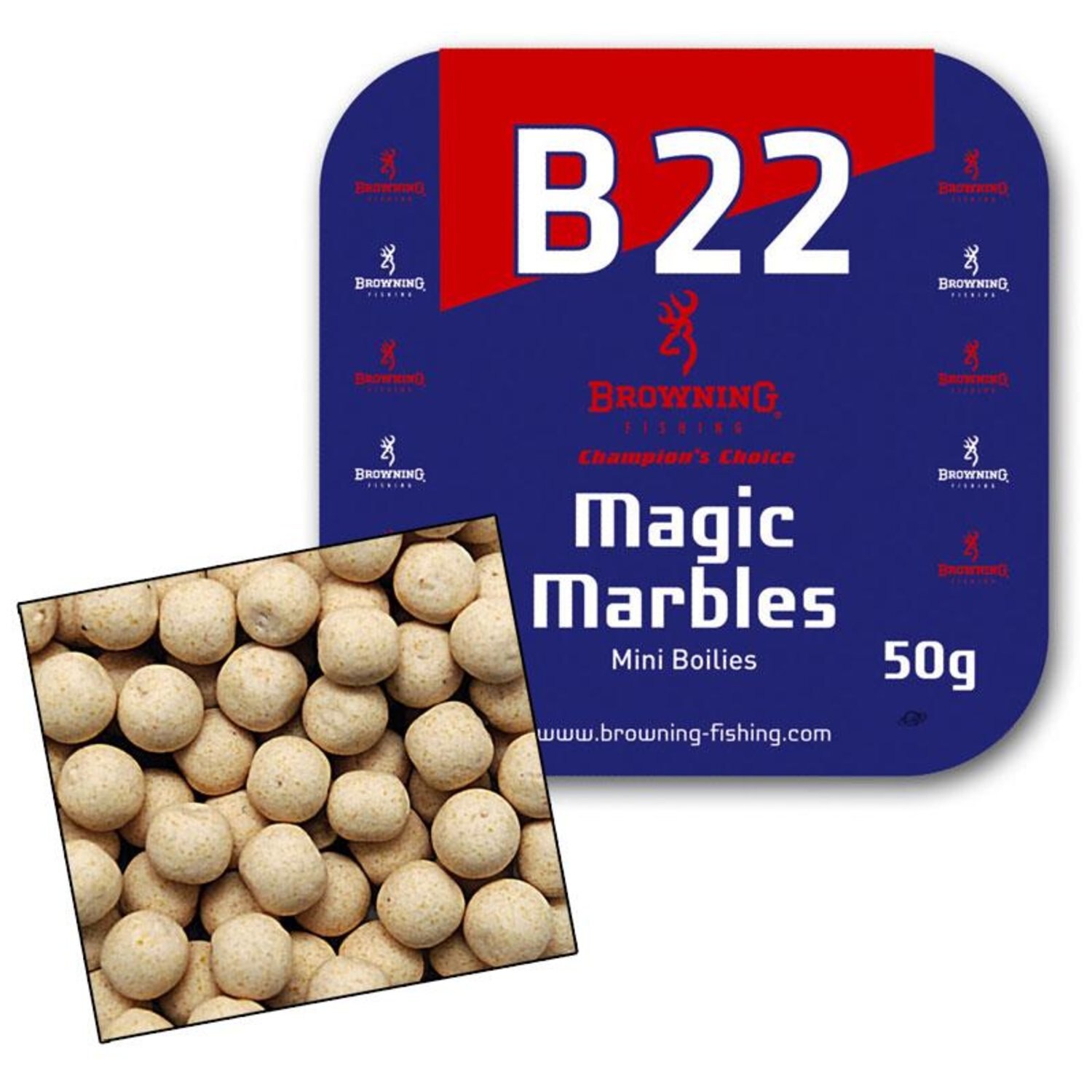 Boilies B22 Mini Marbles 10mm 50g