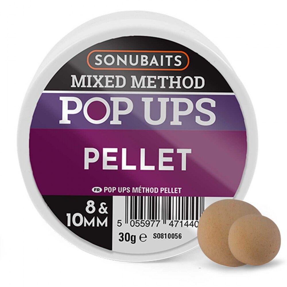 Sonubaits Mixed Method Pop upS pellet 8 &10MM