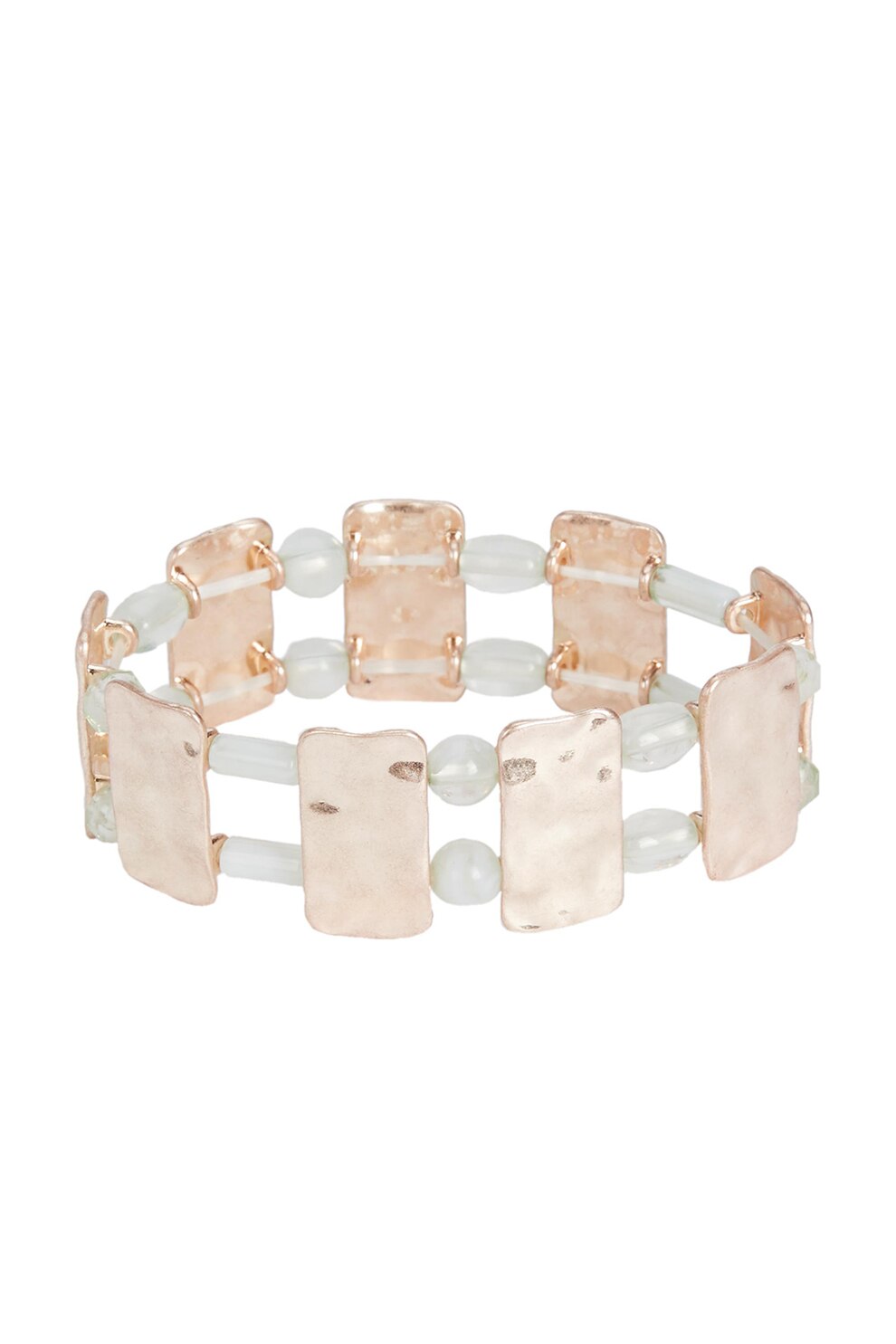 PARFOIS, Bratara ajustabila, Auriu/Alb