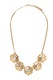 PARFOIS, Colier cu model floral, Auriu