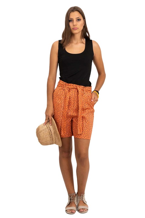 Къси панталони, Lo Spaccio, Тулум, Памук, Оранжев