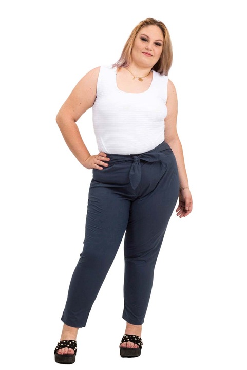 Pantaloni, Lo Spaccio, Caliope, Bumbac, Bleumarin