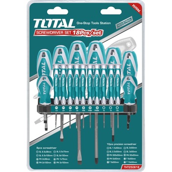 Set 18 surubelnite Total, Cr-V Set 18 surubelnite Total, Cr-V