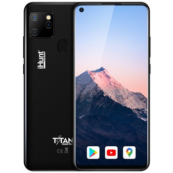 Telefon mobil iHunt Titan P6000 Pro 2021, Dual SIM, 128GB, 4GB RAM, 4G, Black Telefon mobil iHunt Titan P6000 Pro 2021, Dual SIM, 128GB, 4GB RAM, 4G, Black