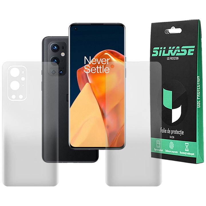Комплект 2 матови фолиа SILKASE за OnePlus 9 Pro, защита на телефона, възобновяем силикон