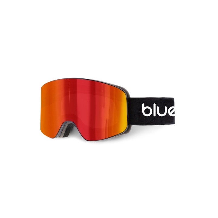Ochelari ski Blueball, Antireflexii, Anticeata, PC, Rosu/Negru
