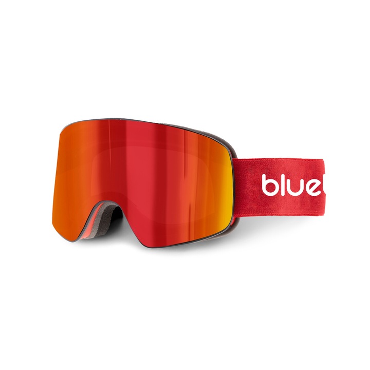 Ochelari ski Blueball, Antireflexii, Anticeata, PC, Rosu