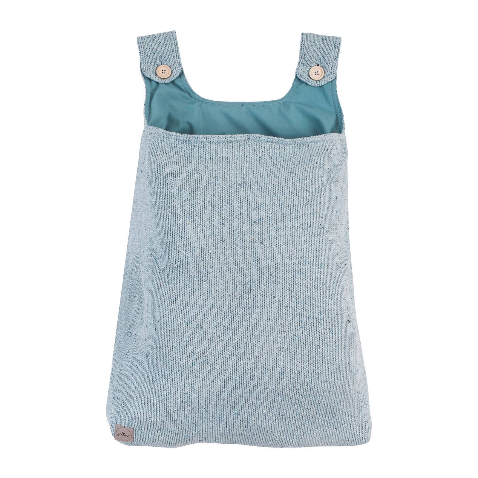 Sac tricotat pentru depozitare Jollein Confetti, 55x40x10cm, verde