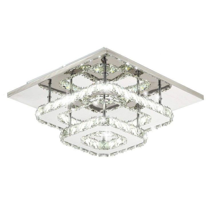 Полилей Rea Crystal APP409-C, LED, 24W, Мека светлина