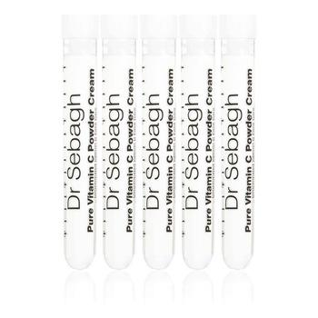 Set tratament pentru ten Dr Sebagh Pure Vitamin C Powder Cream, 5x1.95g Set tratament pentru ten Dr Sebagh Pure Vitamin C Powder Cream, 5x1.95g