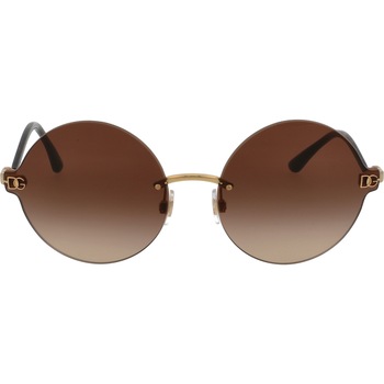 Ochelari de soare de dama Dolce&Gabbana DG2269 02/13, Auriu, 62 mm Ochelari de soare de dama Dolce&Gabbana DG2269 02/13, Auriu, 62 mm
