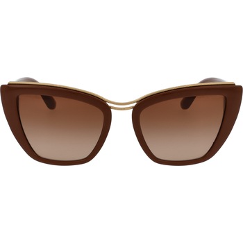 Ochelari de soare de dama Dolce&Gabbana DG6144 3292/13, Maro, 54 mm Ochelari de soare de dama Dolce&Gabbana DG6144 3292/13, Maro, 54 mm