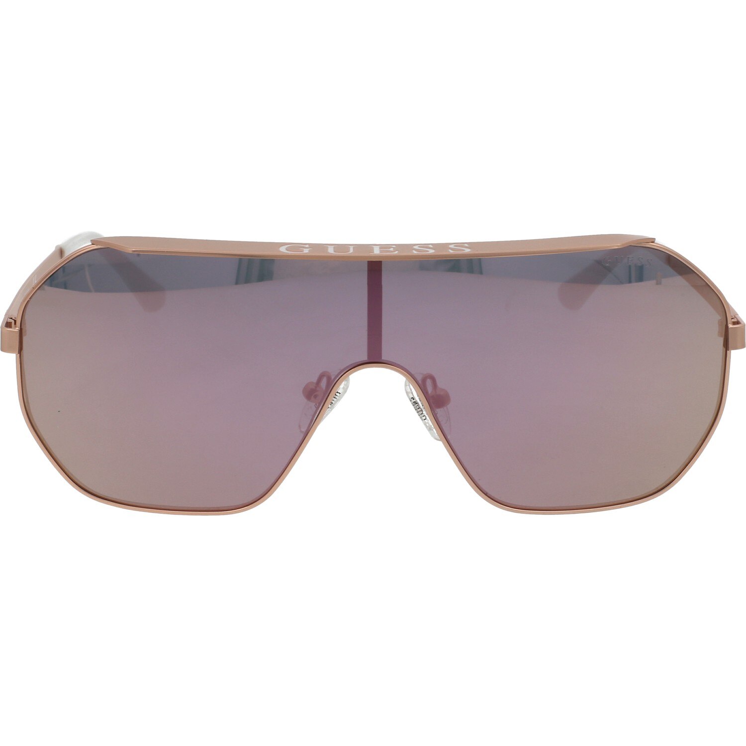 Ochelari de soare de dama Guess GU7676 28U, Auriu, 137 mm