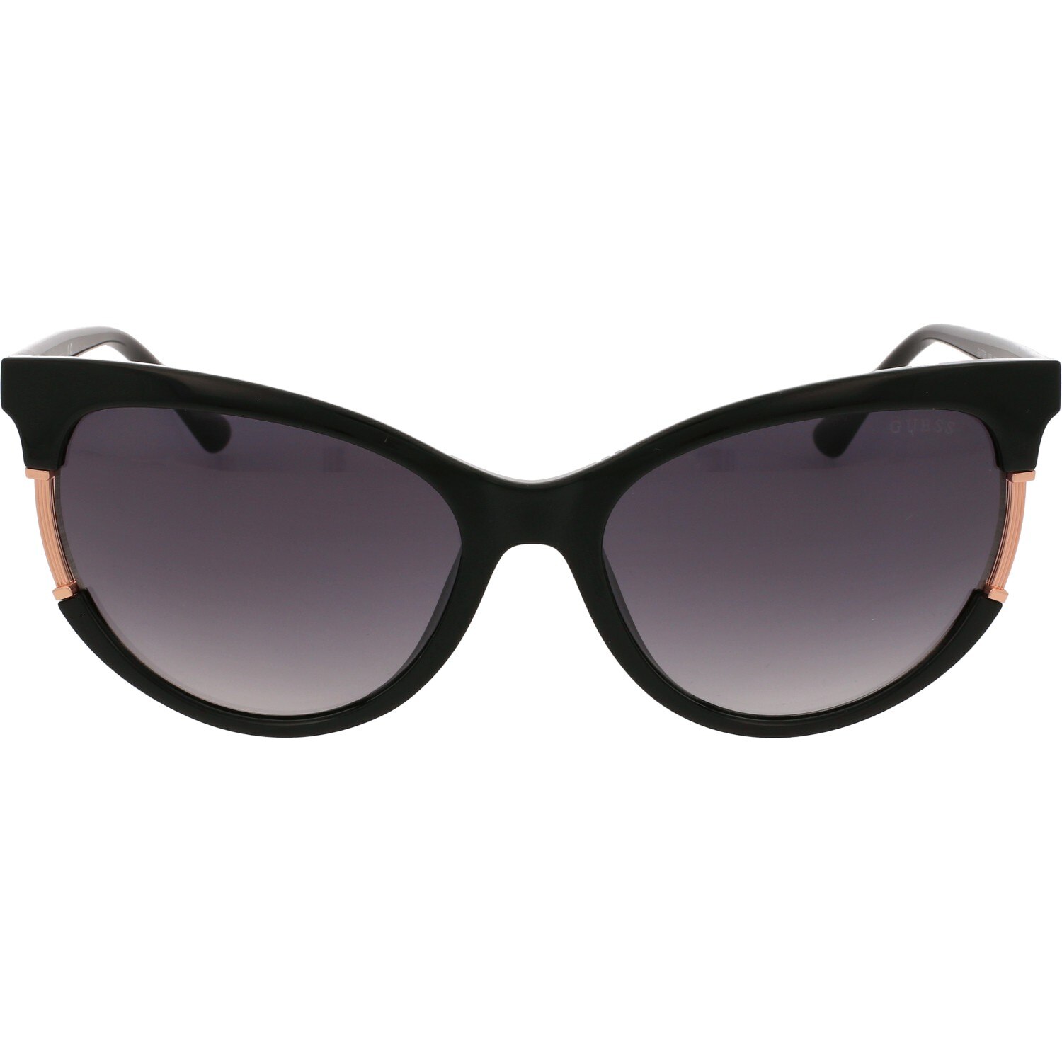 Ochelari de soare de dama Guess GU7725 05B, Negru, 57 mm