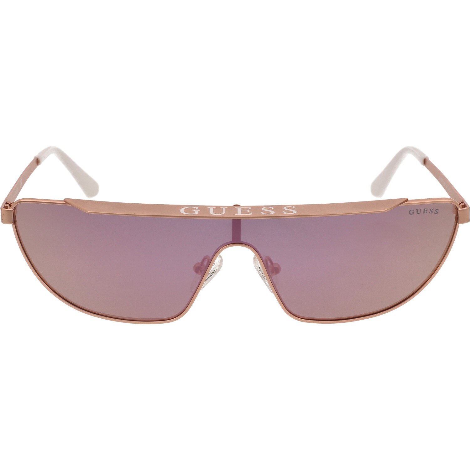 Ochelari de soare de dama Guess GU7677 28U, Auriu, 141 mm