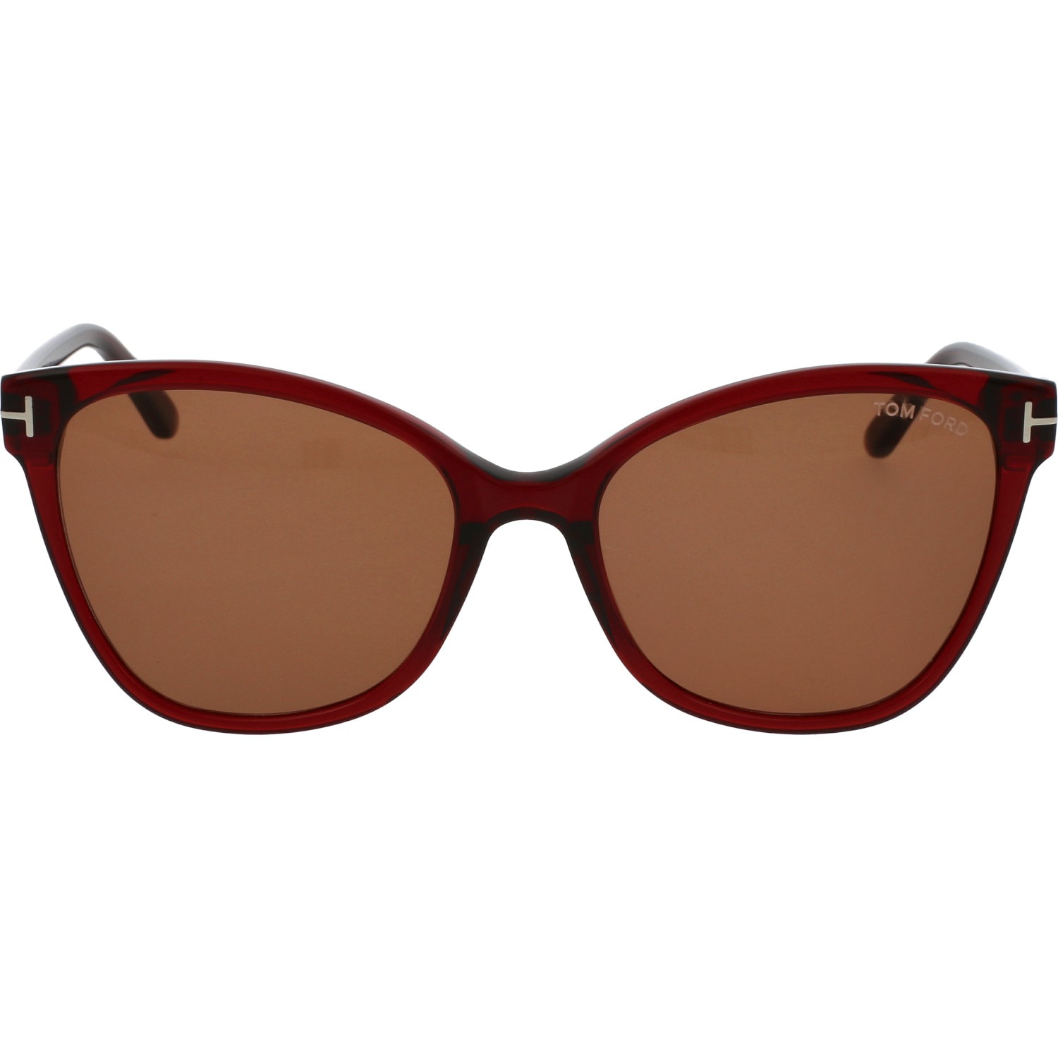 Ochelari de soare de dama Tom Ford FT0844 68E, Rosu, 58 mm