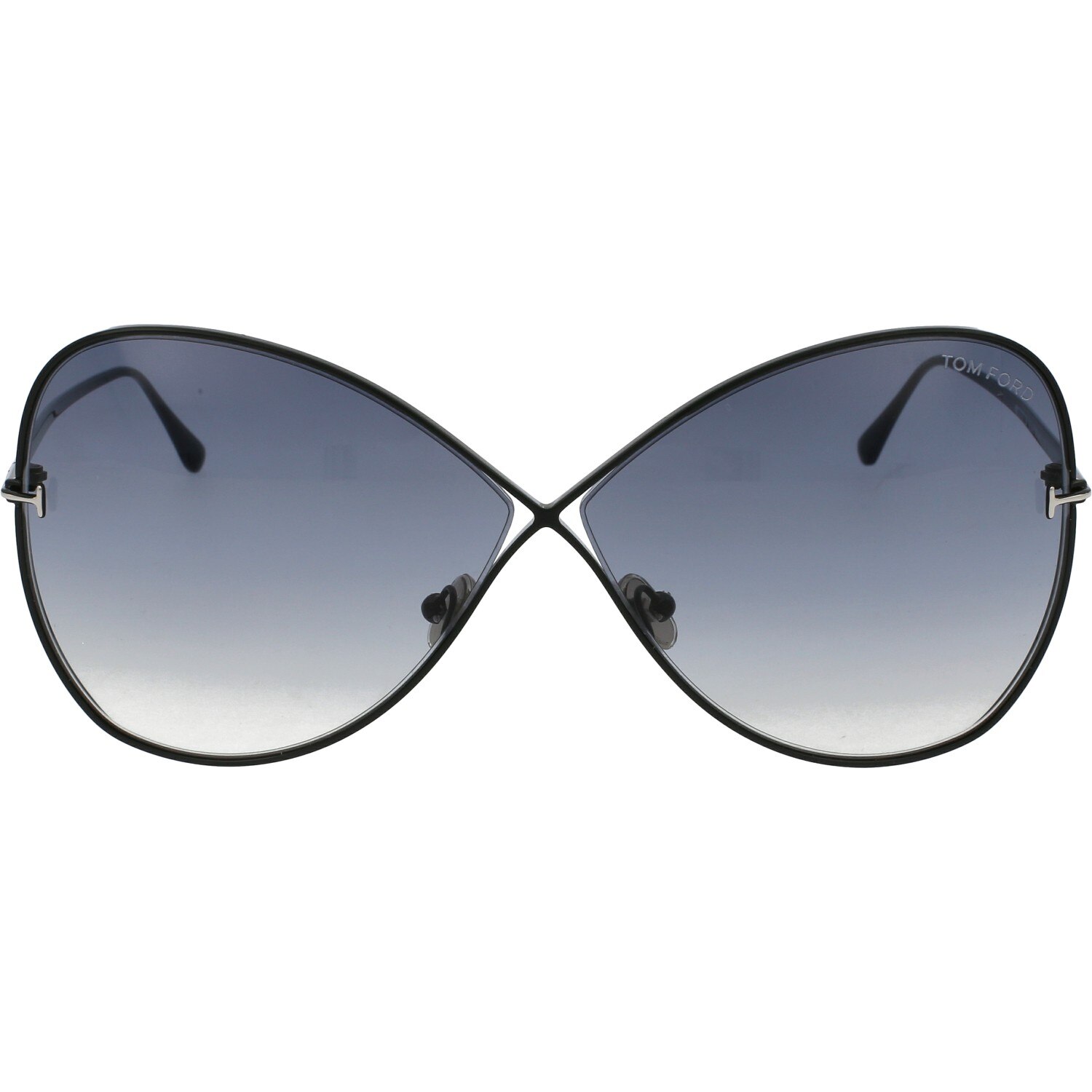 Ochelari de soare de dama Tom Ford FT0842 01B, Negru, 66 mm