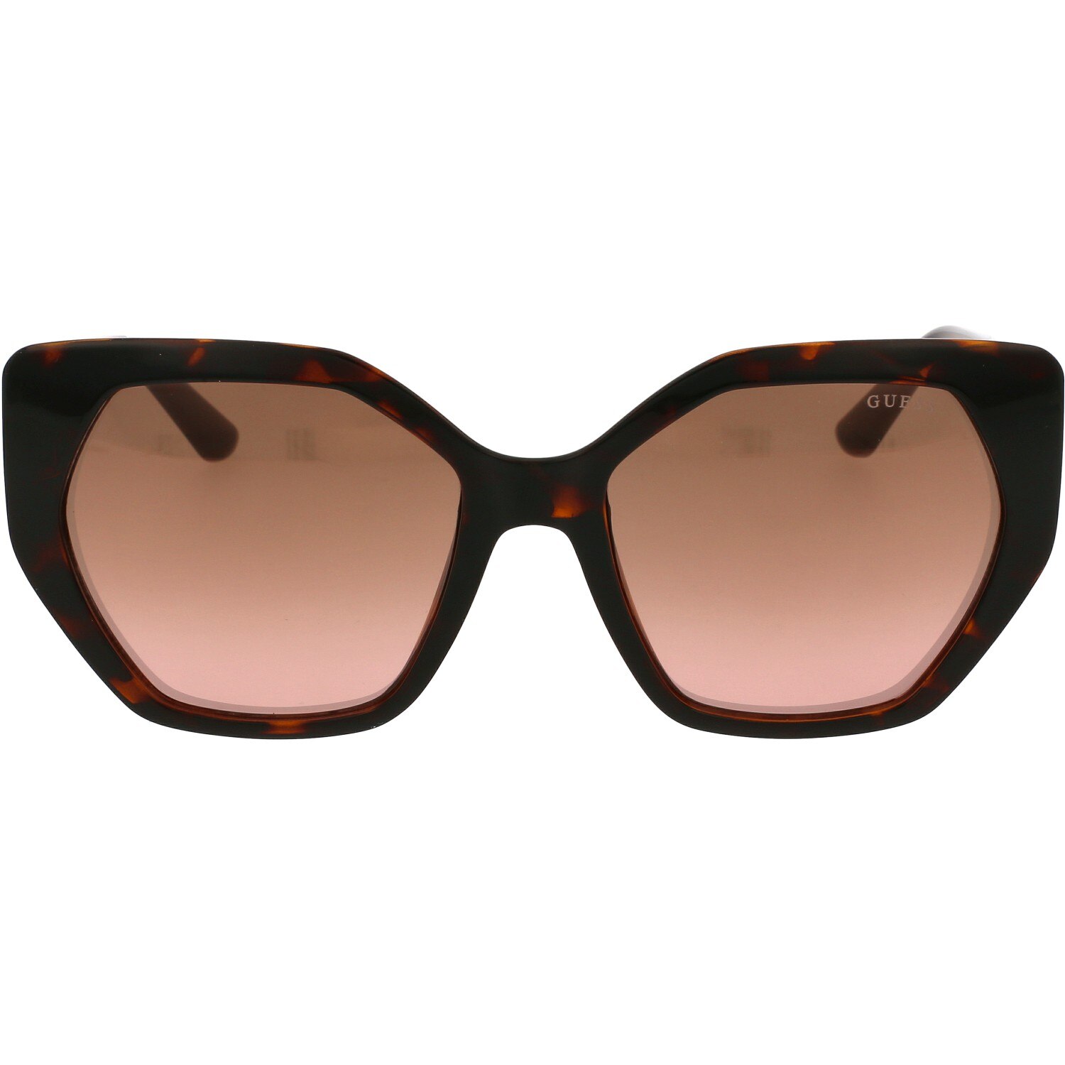 Ochelari de soare de dama Guess GU7741 52G, Havana, 57 mm